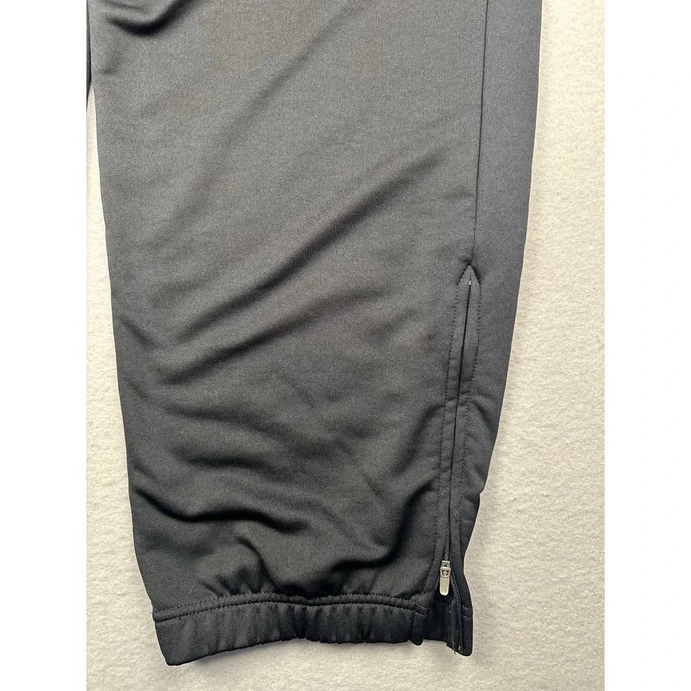 Nike Air Jordan Jogger Pants Mens XXL Black Red Jumpman Athletic Zip Ankle